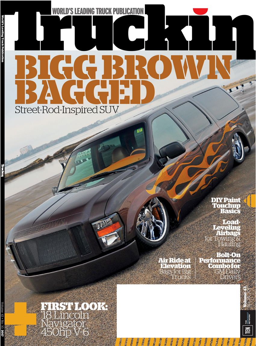 Truckin' Magazine October 2017 Cover