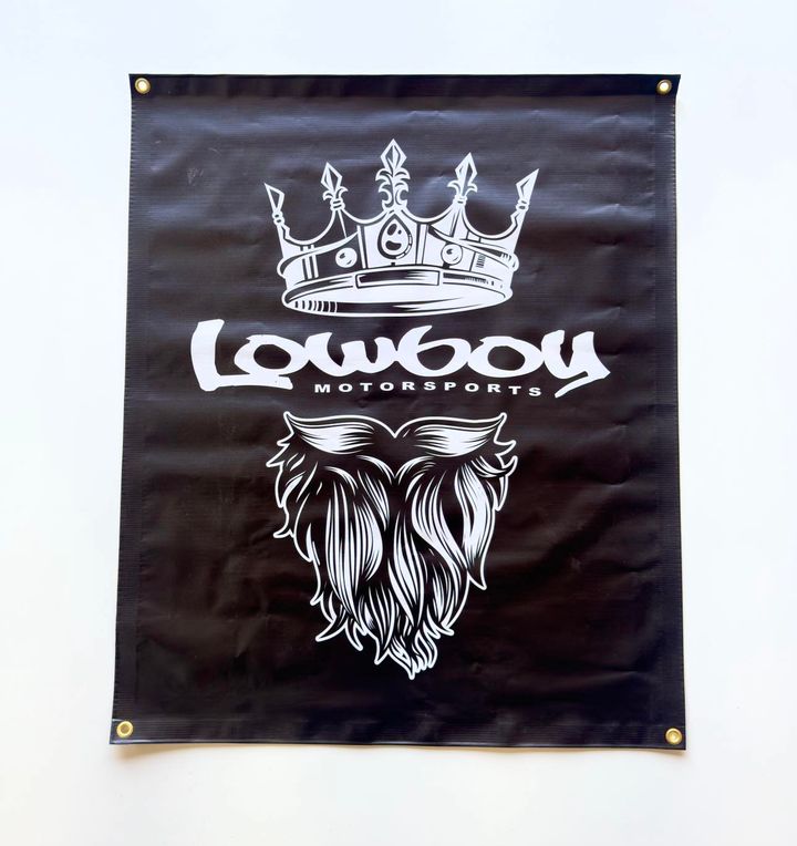 36x30 Beard King Banner